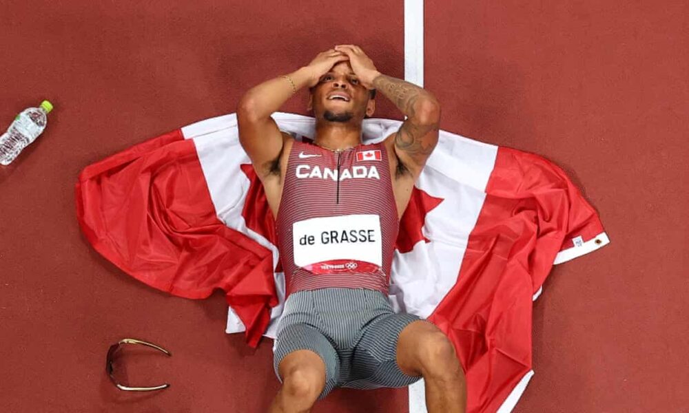 Canada’s Andre De Grasse Ends Wait for Olympic Gold in Men’s 200m