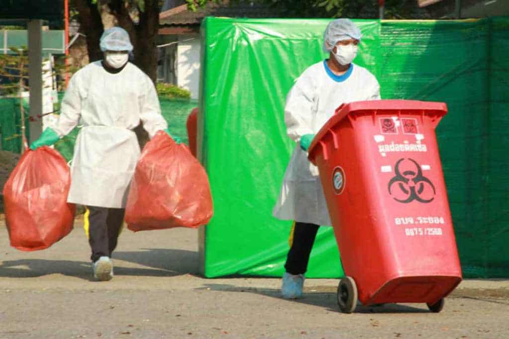 Health Officials Raise Red Flags Over Contaminate Waste in Bangkok