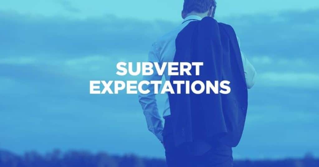 How to Subvert Expectations: Here are Some Character Examples