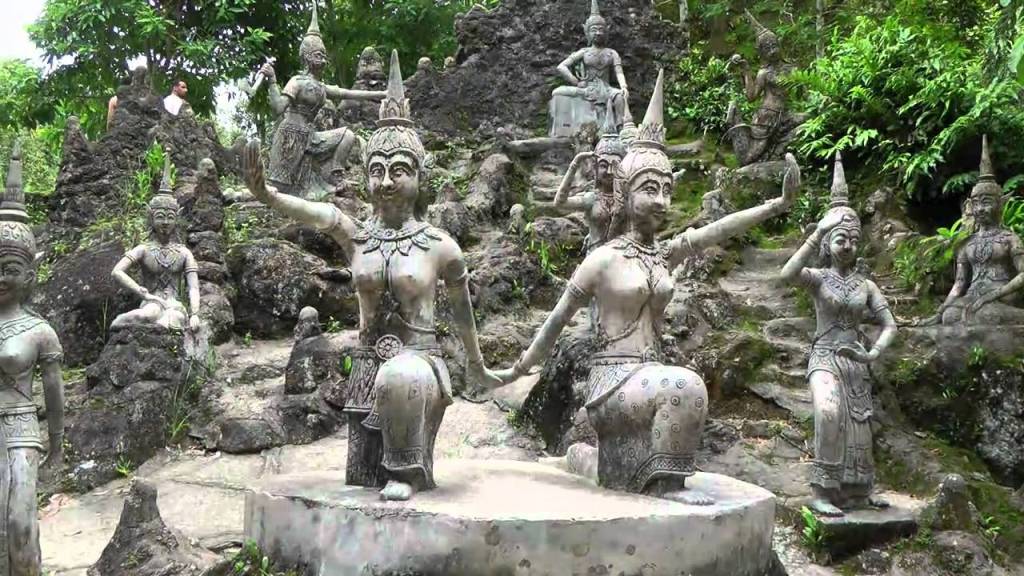 Secret Buddha Garden in Koh Samui, Thailand