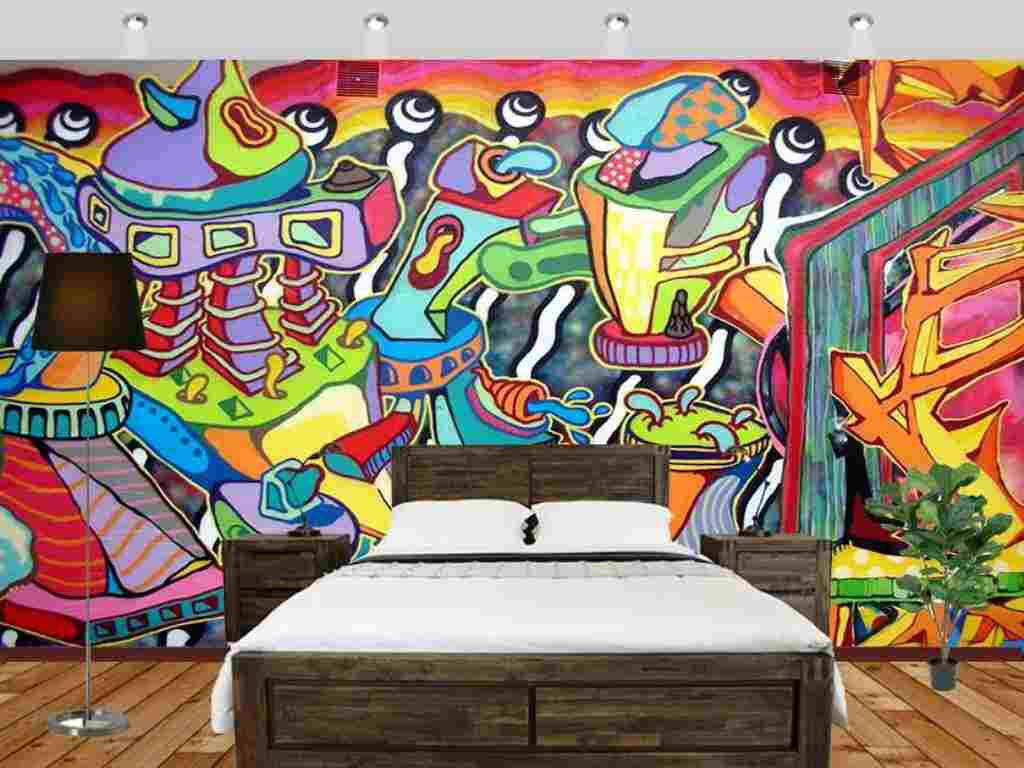 What the Bedroom Would Look Like with Graffiti Art