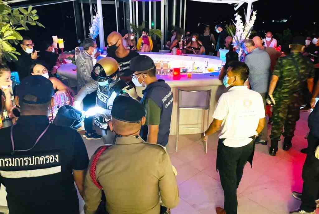 Police Raid Birthday Party in Koh Samui 27 Foreigners Arrested