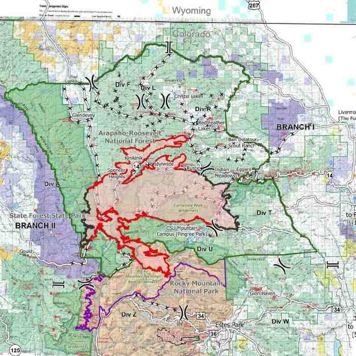 Cameron Peak Fire damage