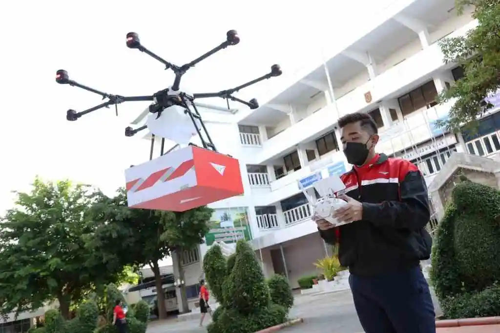Thailand'S Postal Service Test New Delivery Drones 156 Thailand's Postal Service - Delivery Drones