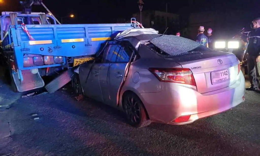 Toyota Driver Killed After Crashing into Rear of Freight Truck