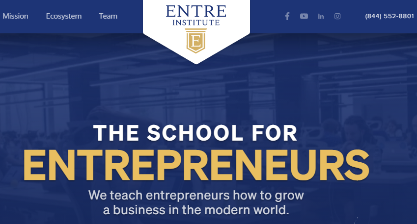 online business-Entre Institute