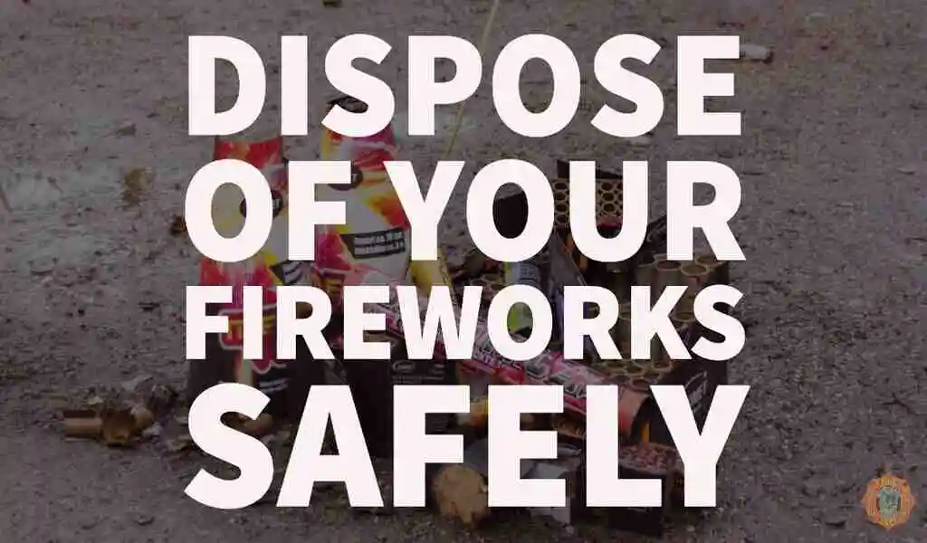 How to Safely Dispose of Fireworks