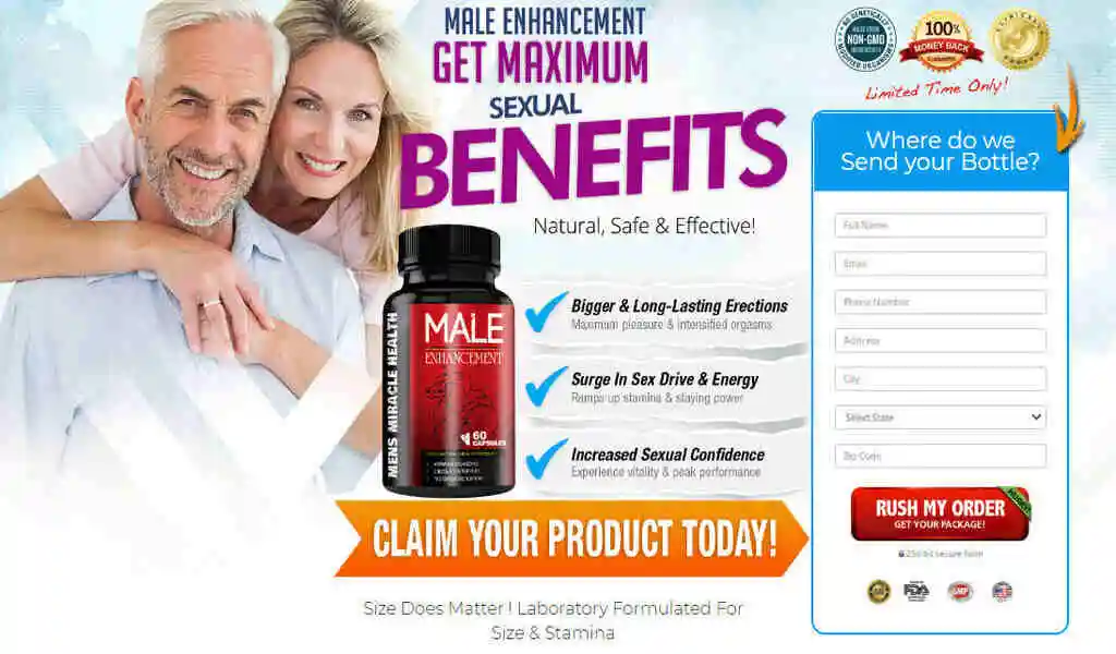 Mens Miracle Health Male Enhancement - Health