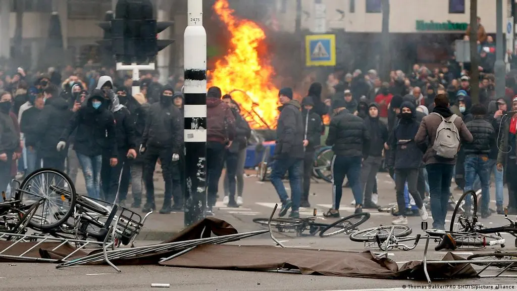 Riots Erupt in Netherlands Cities