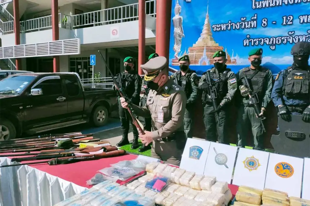 Police Seize US$1.8Million Worth of Drugs and Assets