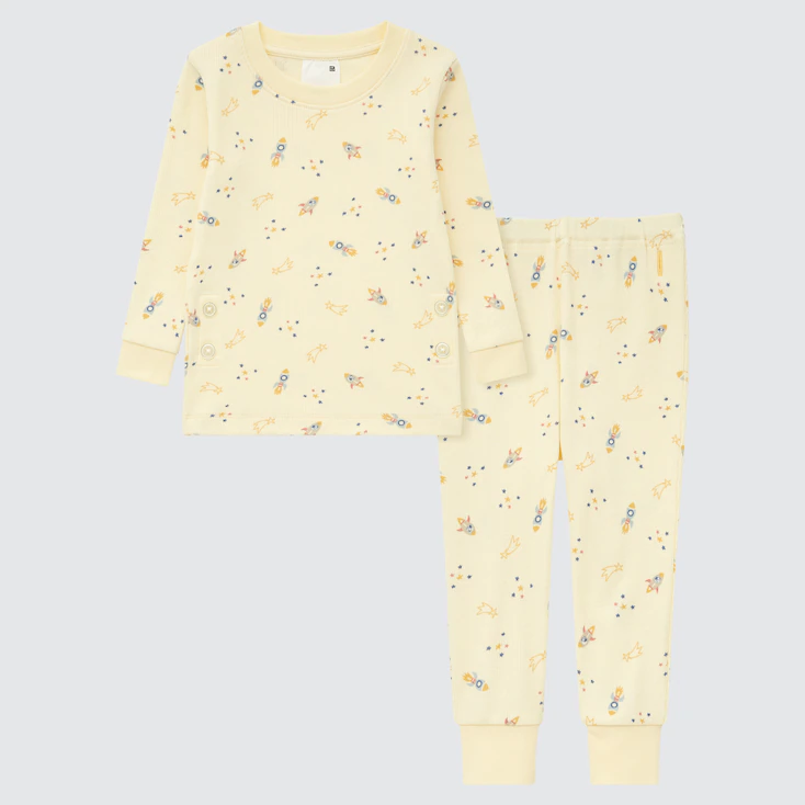 Simple longsleeve pajama for toddler