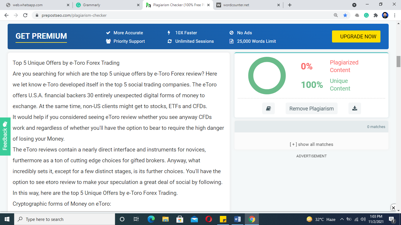 Top 5 Unique Offers by eToro Forex Trading