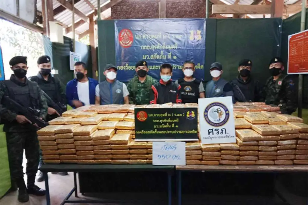 Drug Courier Busted with 550Kg of High-Grade Marijuana