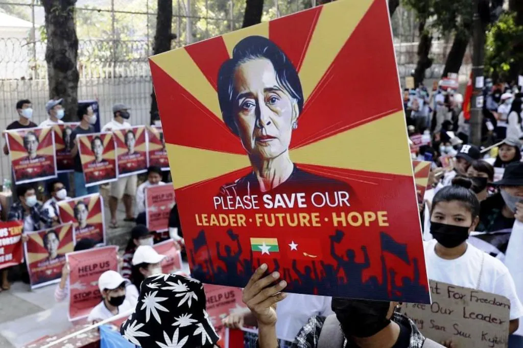 Myanmar Junta Court Jails Aung San Suu Kyi for Four Years