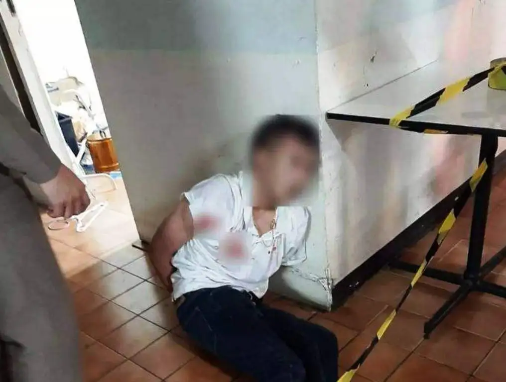 Police Arrest Man for Brutally Murdering his Mother in Food Court