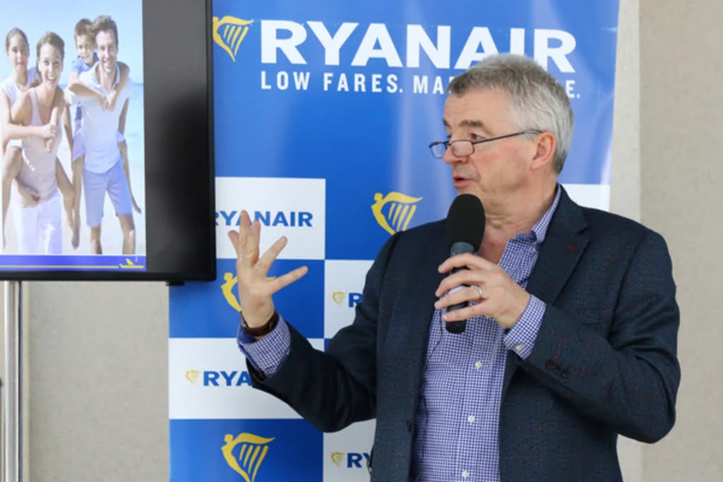Ryanair CEO Slams the Unvaccinated, Calling them "Idiots"