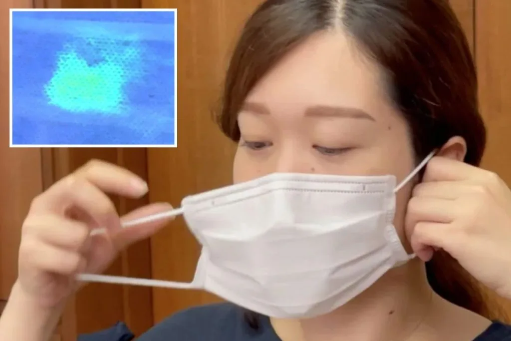 Scientists in Japan Develop Glowing Covid-19 Detection Masks
