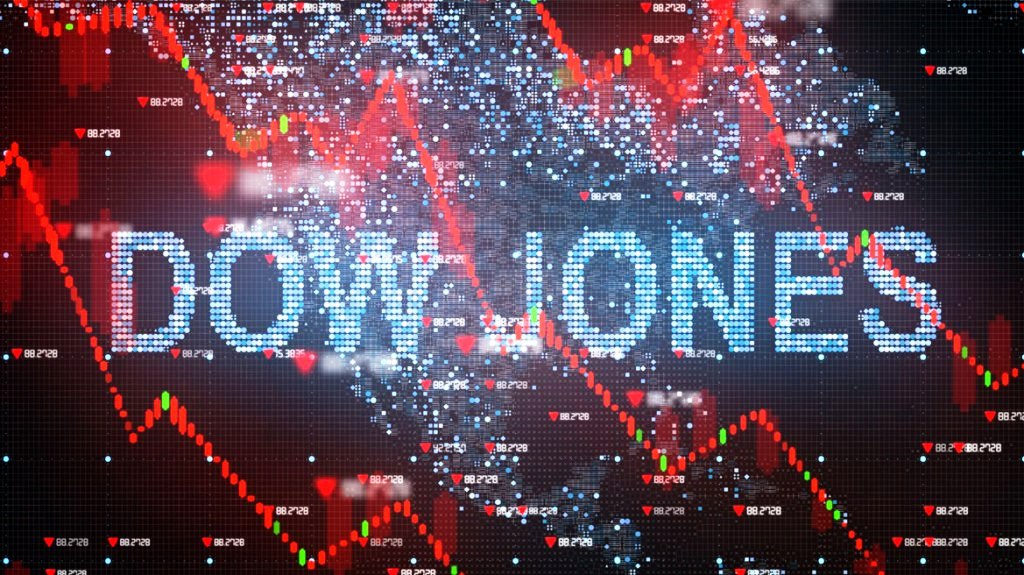 Dow Jones Average Fall 500 Points as Bitcoin Takes a Nose Dive
