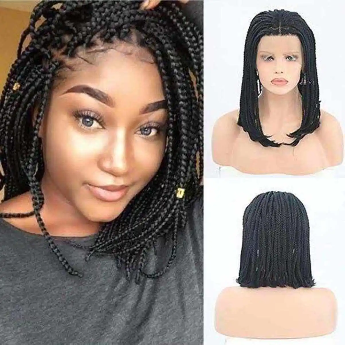 Braid Wig For Natural Hair Styling