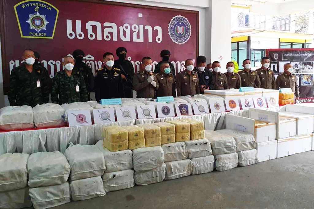 Police Seize Over 15 Million Meth Pills in Northern Thailand