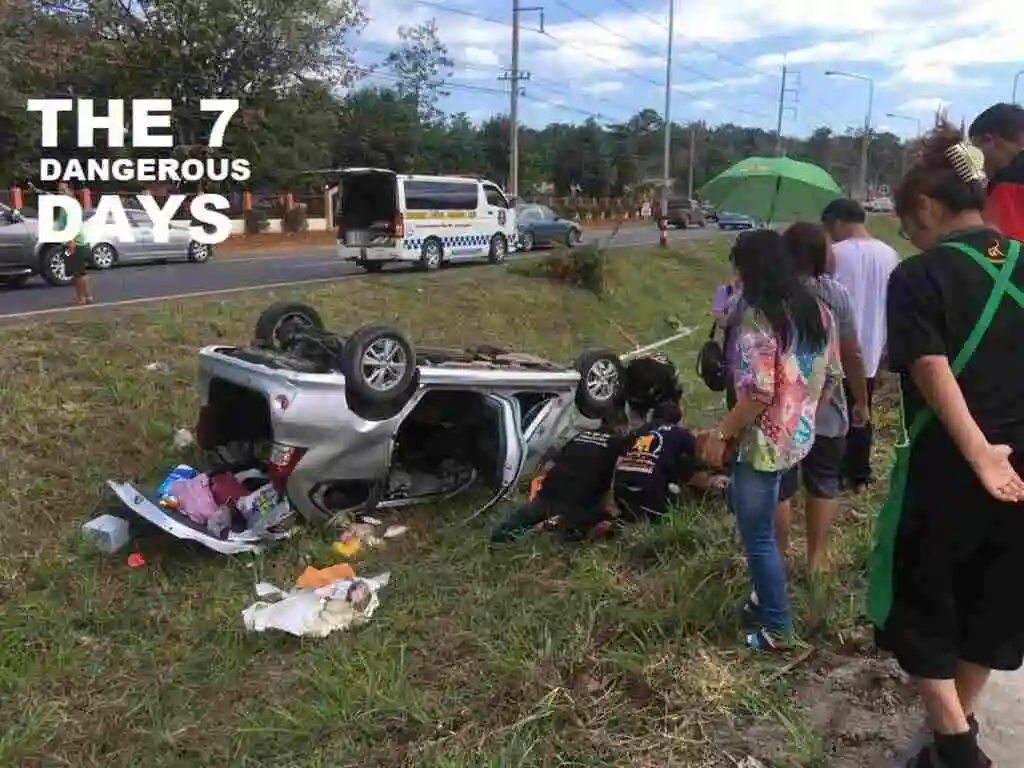 Thai New Year Claims 333 Lives in 2,707 Road Accidents