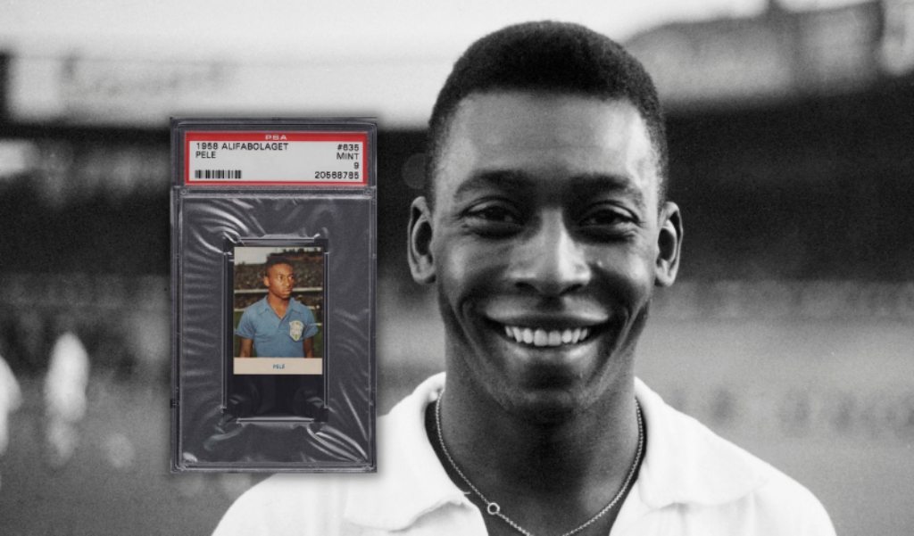Pele Rookie Soccer Card Sells for Record US$1.3Million
