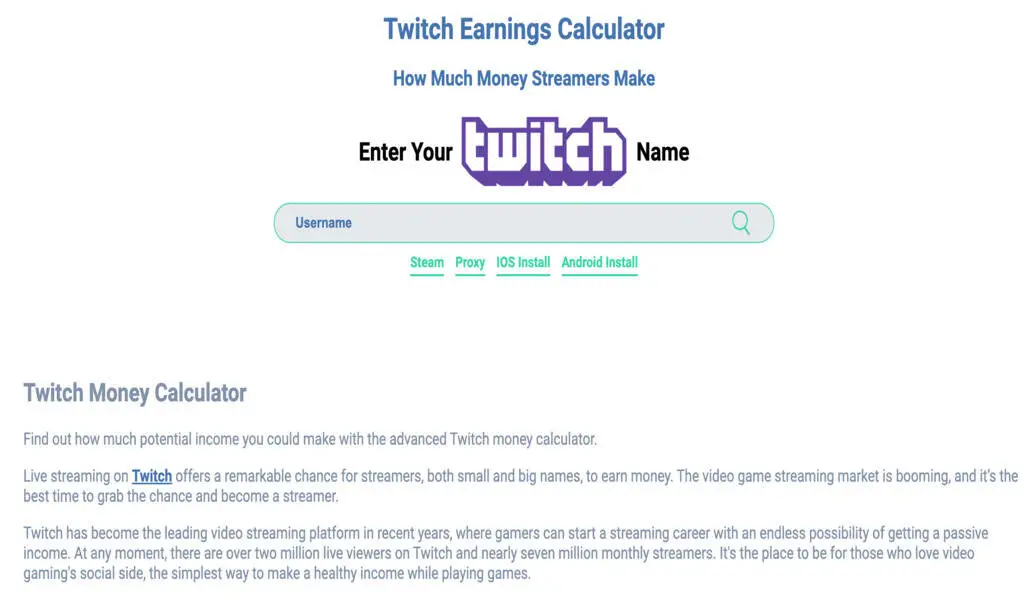 Buy Twitch Calculator At Cheap Price To Estimate Your Earnings CTN News