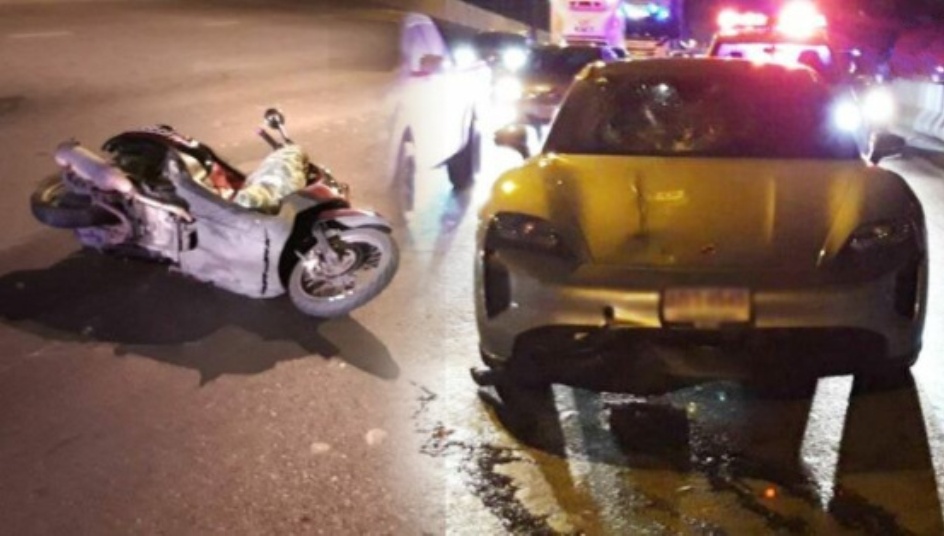 Police Generals Son Crashes Porsche, Killing Motorcyclist