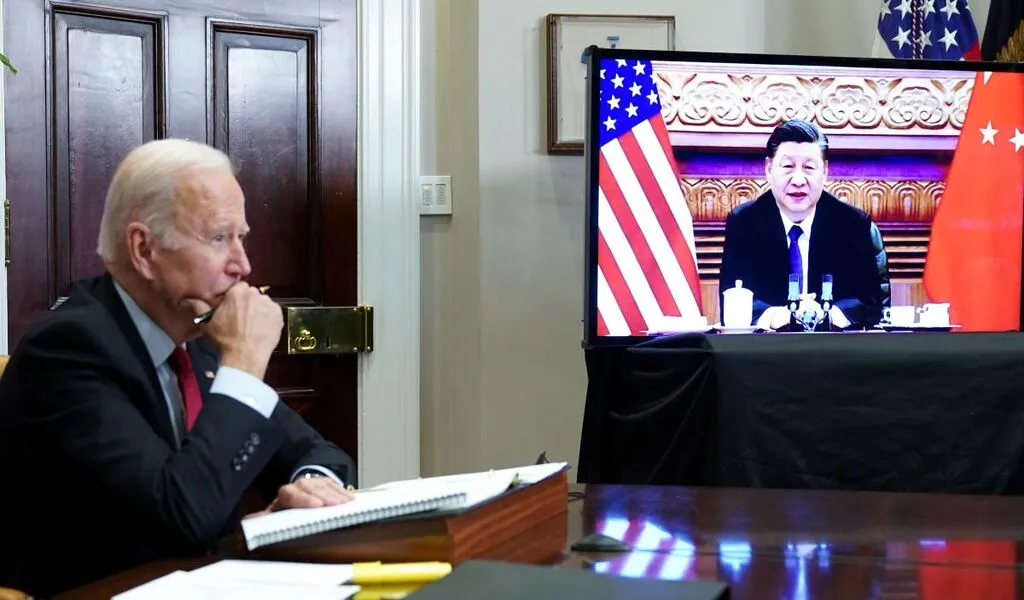 A Phone Call Between Biden And XI Jinping Has Begun