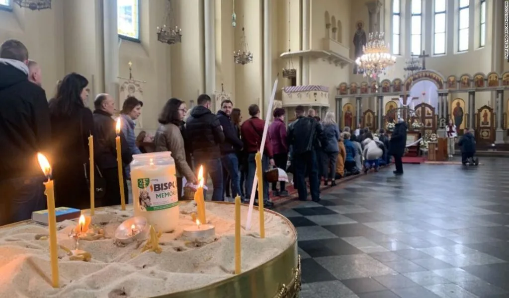 Ukrainians Celebrate Easter In The Shadow Of War