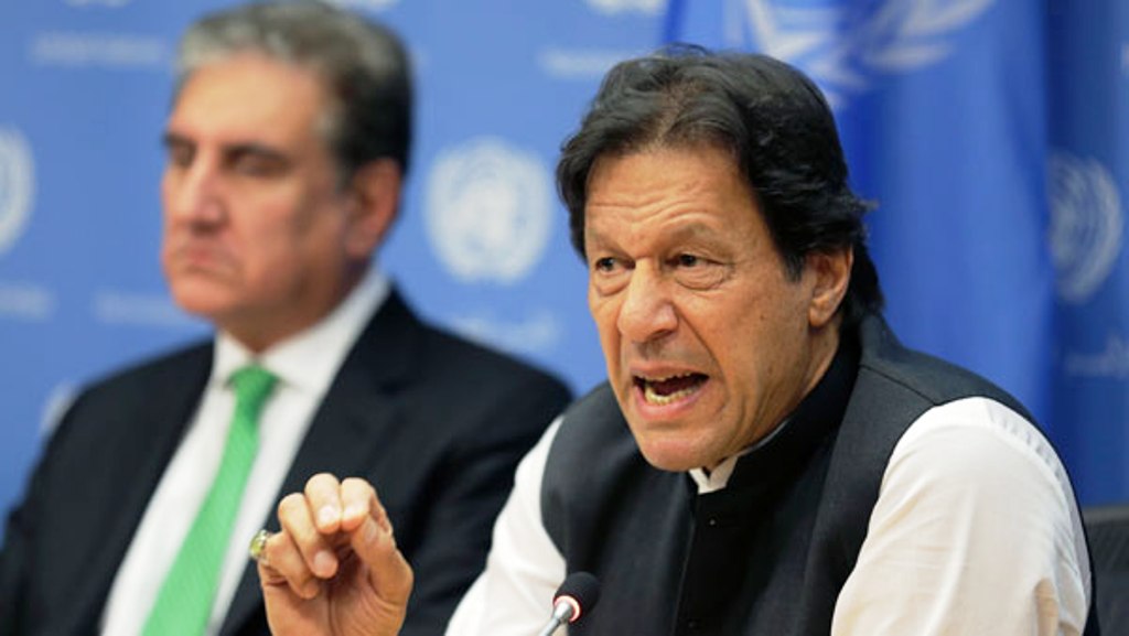 Pakistan Prime Minister Imran Khan on Saturday said that the United States was behind a move to remove him from office.