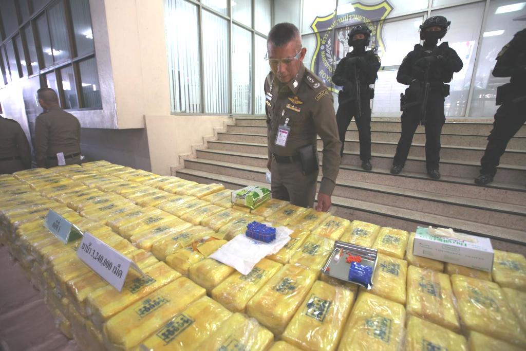 Thai Police Seize Millions of Meth Pills