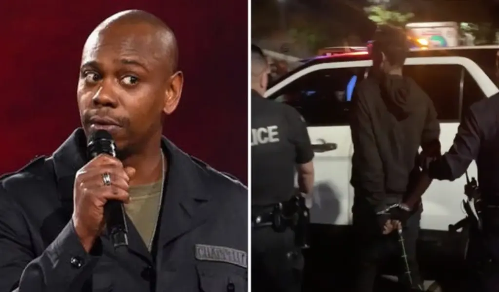 Dave Chappelle's attacker was arrested by LAPD late Tuesday. Everett Collection; Mega Agency