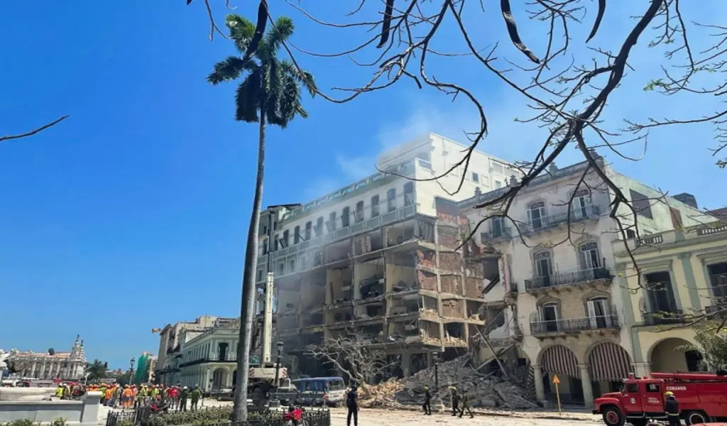 Rescue Efforts Continue After Havana Hotel Explosion Death Toll At 30