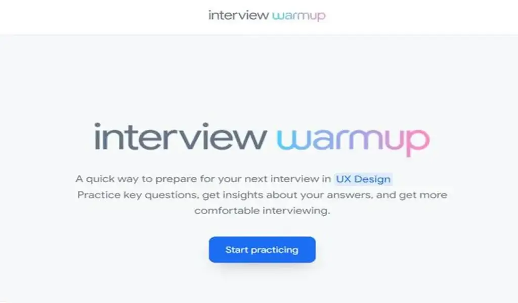Google Introduces New Interview Warmup Tool How Does It Work For Job Interviews