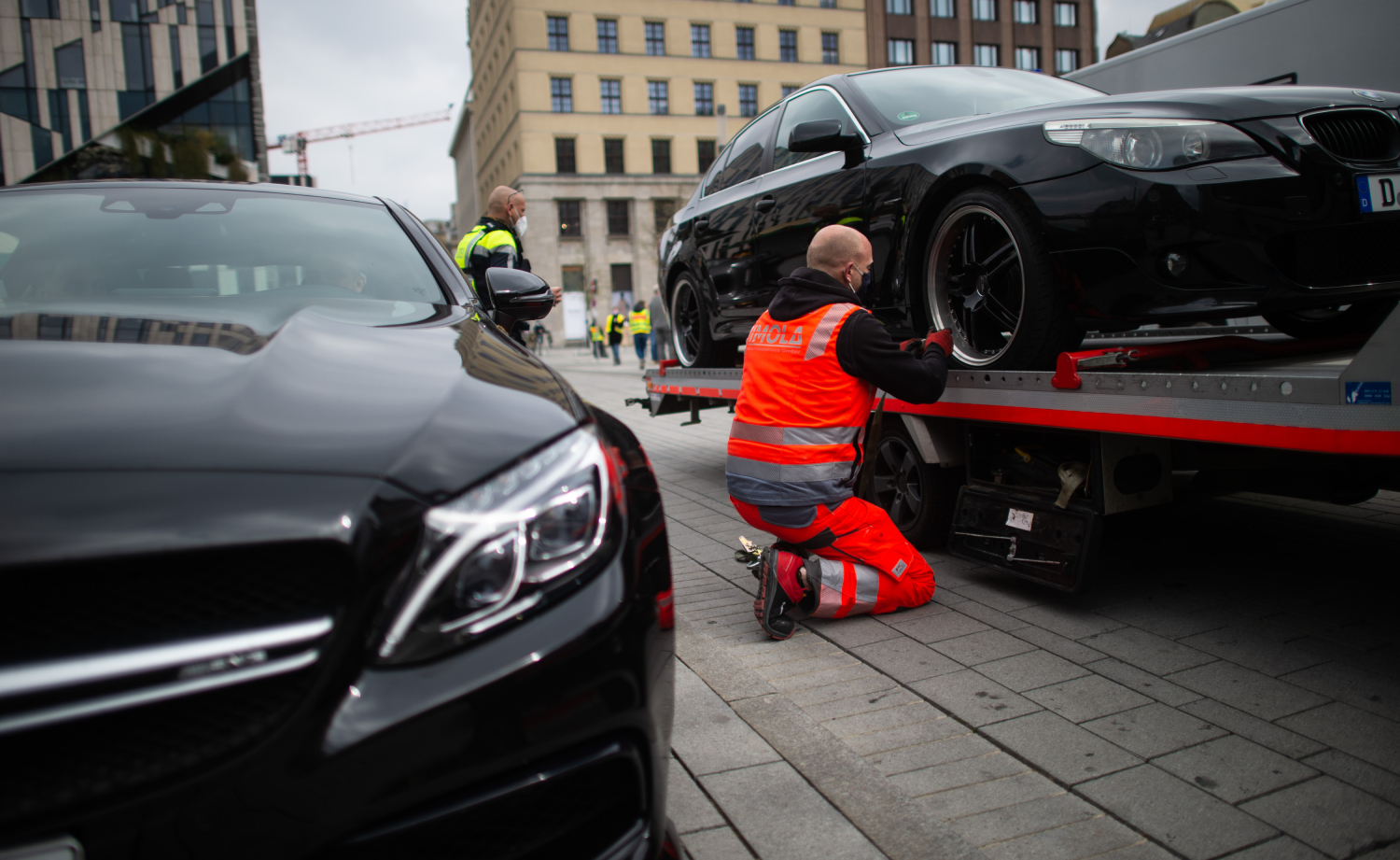 electric car towing service