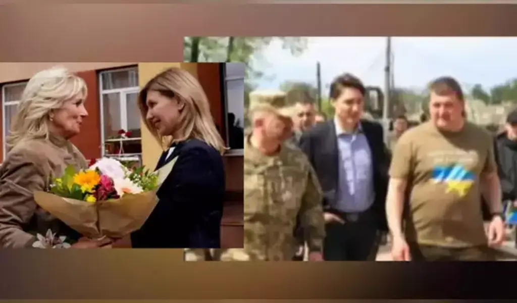 Jill Biden Visits Ukraine, Russia Bombs a Ukrainian School, Killing 60 People