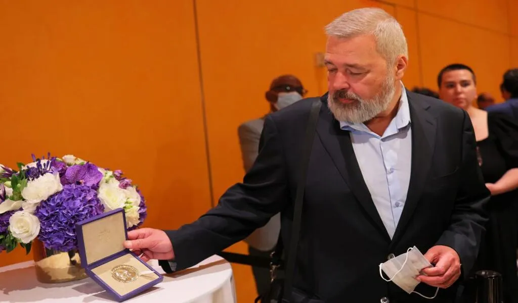 Russian journalist Dmitry Muratov Auctions Nobel Medal Fetches Record $103.5m