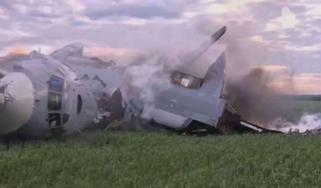 Russian Military Cargo Plane Crashes, 4 Peoples Die