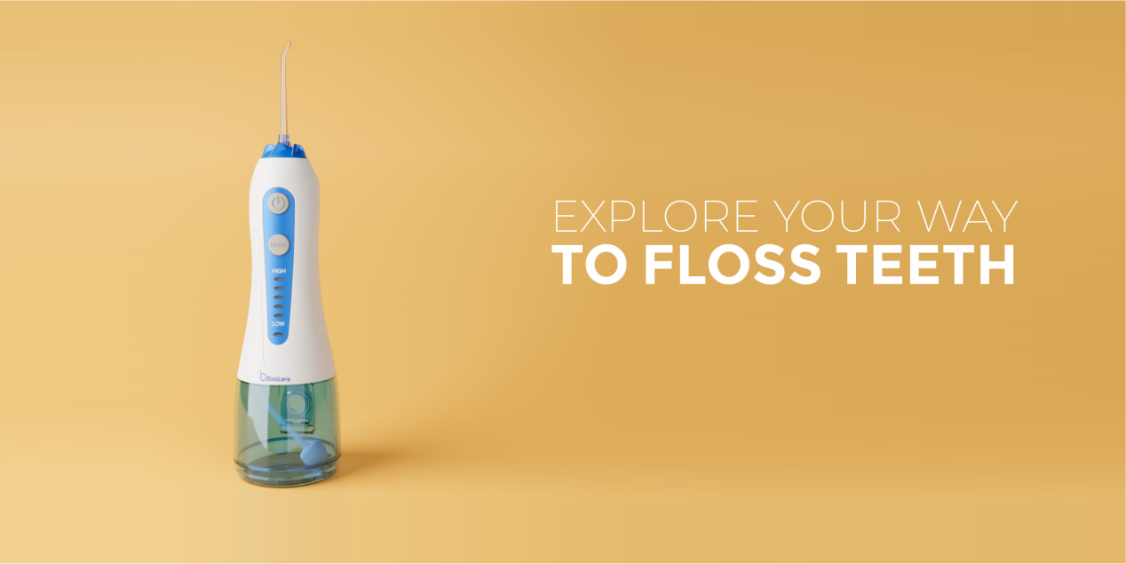 BINICARE WATER FLOSSER BANNER 4