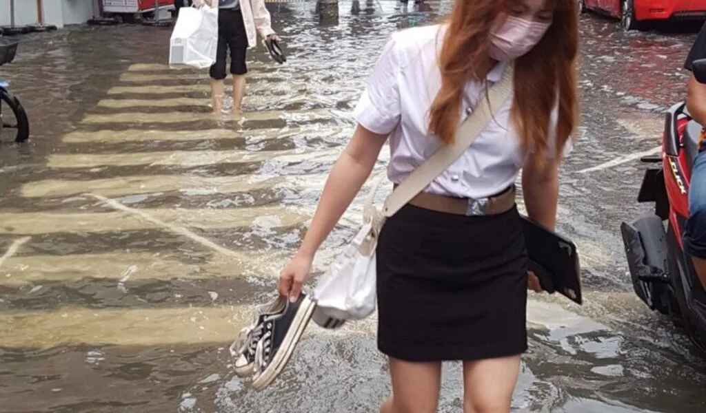 Bangkok Experienced Record Rainfall On Wednesday Night