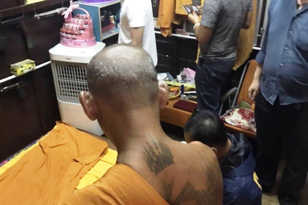 Buddhist Monk Arrested for Selling Guns Online