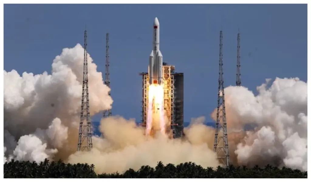 China Launches Second Space Station Module With Giant Rocket