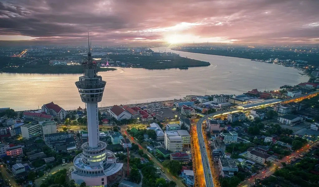 Samut Prakan City Observation Tower' To Finally Open After 10 Years Awaiting