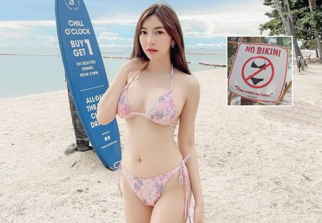 Thai Navy Touts Thai Culture Over No Bikinis Sign