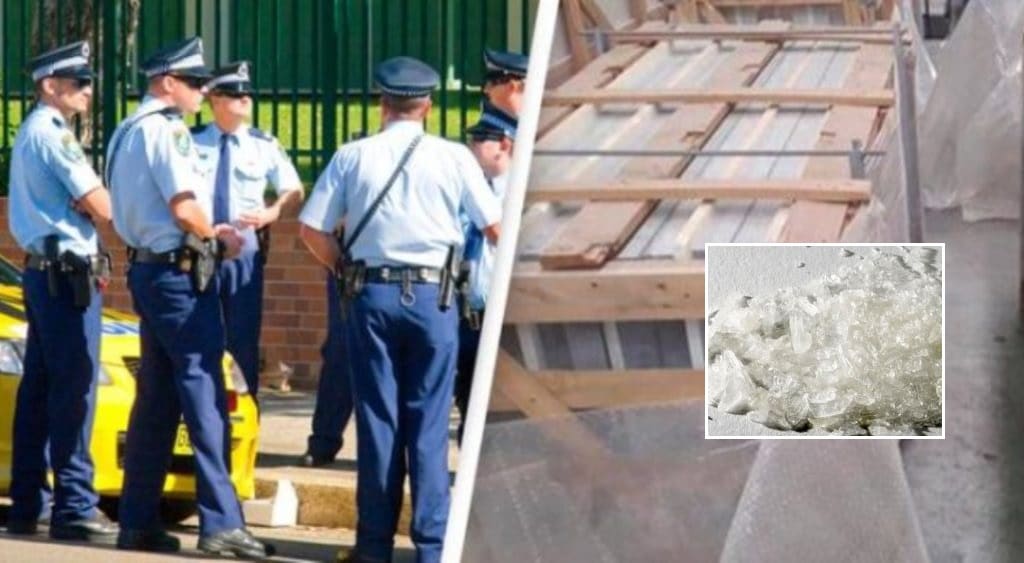 Australian police seize record 1.1 bln of crystal meth