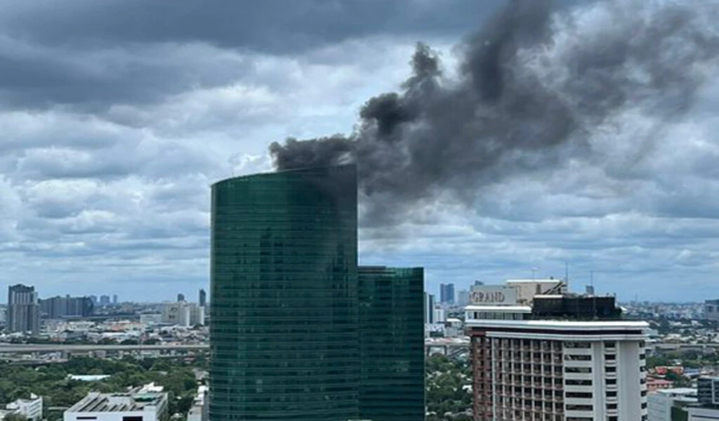 Fire At Ministry Of Energy Building On The 33rd Floor Under Control