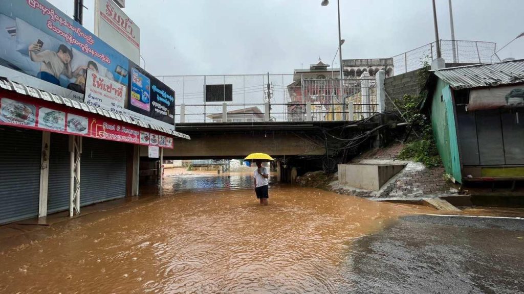 Flooding in Northern Thailand