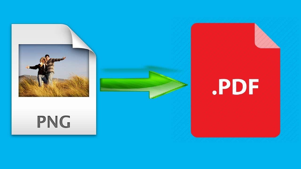 Convert PNG to PDF Online