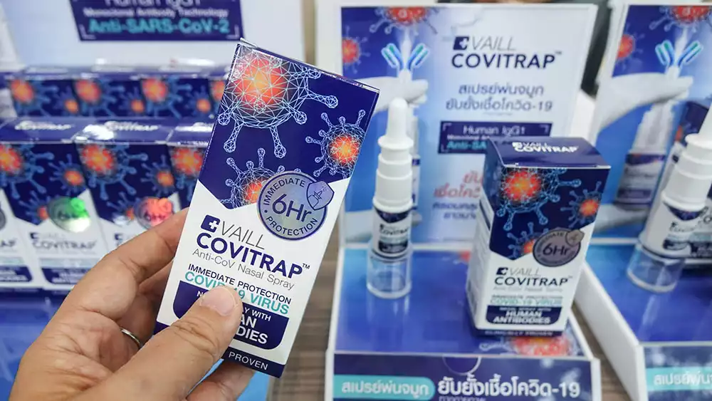 Anti-Covid-19 Nasal Spray to Be Released in Thailand